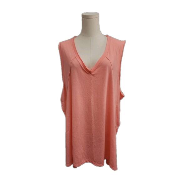 Free People Movement City Vibes Tunic Tee Oversized Studio To Street Top Large - Picture 1 of 5